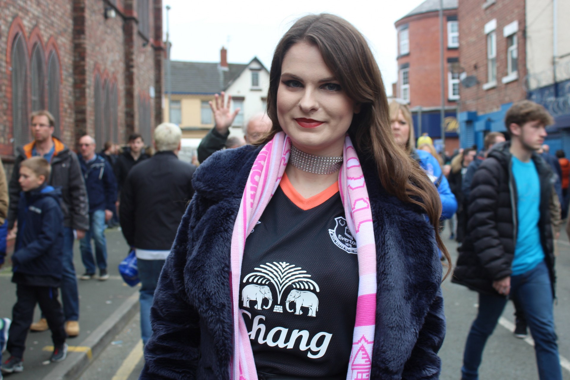 female football fan, everton fan, everton women's football fan, everton female fan