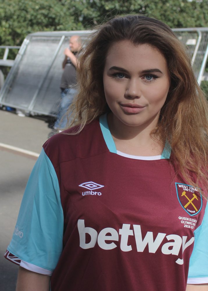 Female Football Fans, West Ham