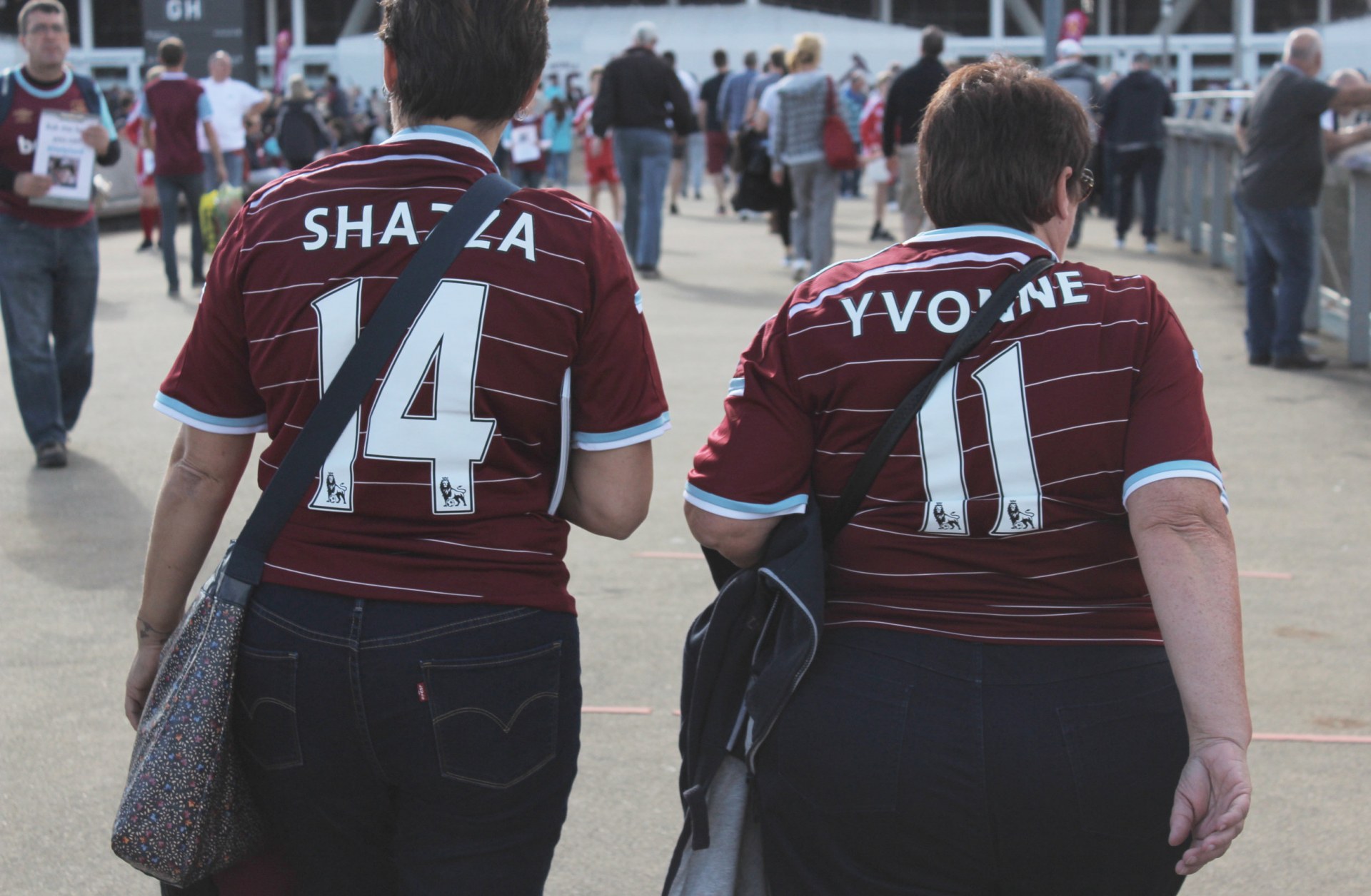 Female Football Fans, West Ham