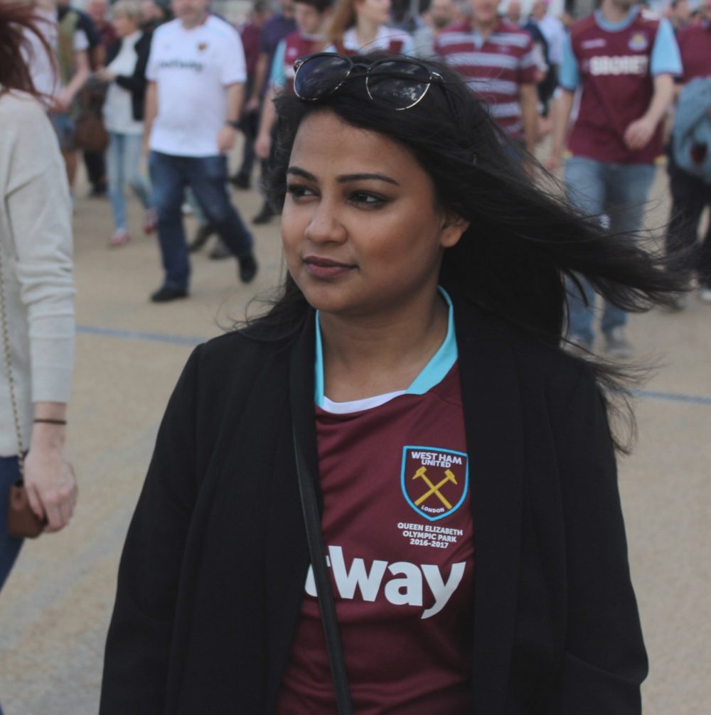 Female Football Fans, West Ham