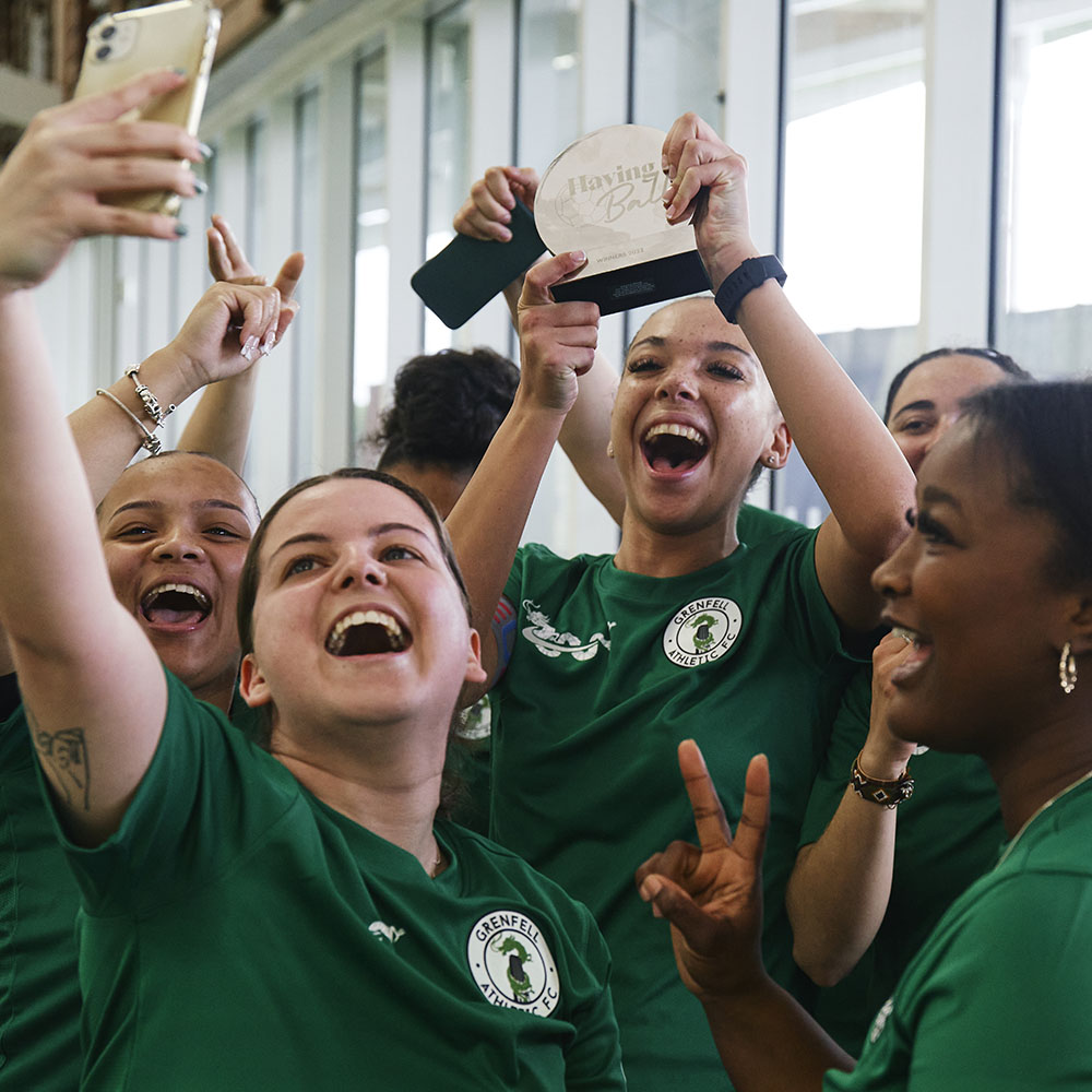 TFG, IRL, Having A Ball, Kitlocker, Grenfell Athletic, Community Football Team